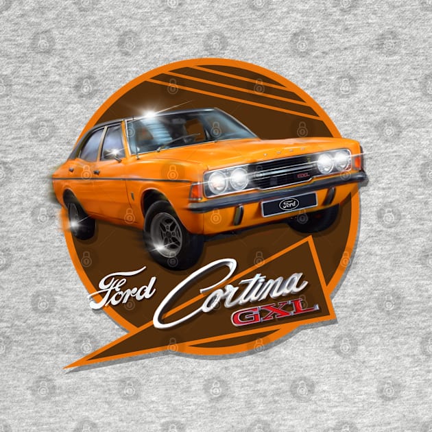 Classic Car Retro Cortina GXL by MotorManiac